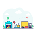 پیش‌نمایش فایل cargo-tracking-5850961 از پک لجستیک، ارسال و ایده‌ها