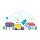 پیش‌نمایش فایل delivery-time-5850952 از پک لجستیک، ارسال و ایده‌ها