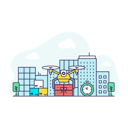 پیش‌نمایش فایل drone-delivery-5850963 از پک لجستیک، ارسال و ایده‌ها