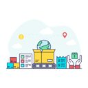 پیش‌نمایش فایل global-delivery-5851248 از پک لجستیک، ارسال و ایده‌ها