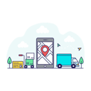 پیش‌نمایش فایل mobile-parcel-tracking-5850950 از پک لجستیک، ارسال و ایده‌ها