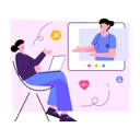 پیش‌نمایش فایل online-doctor-discussion-6782137 از پک پزشکی و مراقبت‌های بهداشتی