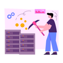 پیش‌نمایش فایل bitcoin-server-mining-6717467 از پک بیت‌کوین و توکن غیرمثلی