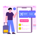 پیش‌نمایش فایل mobile-ticket-booking-6772699 از پک سفر و تعطیلات