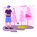 پیش‌نمایش فایل golf-player-6772778 از پک هوببیس و اوقات فراغت