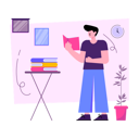 پیش‌نمایش فایل novel-reading-6772779 از پک هوببیس و اوقات فراغت