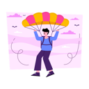 پیش‌نمایش فایل paragliding-6772765 از پک هوببیس و اوقات فراغت