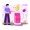 پیش‌نمایش فایل battery-charging-6774198 از پک محیط زیست