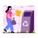 پیش‌نمایش فایل garbage-recycling-6774189 از پک محیط زیست