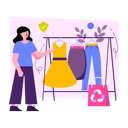پیش‌نمایش فایل recycle-clothes-6774174 از پک محیط زیست