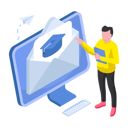 پیش‌نمایش فایل academic-mail-10257345 از پک آموزش آنلاین