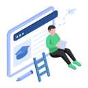 پیش‌نمایش فایل education-website-10257337 از پک آموزش آنلاین