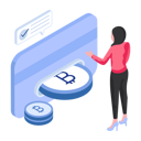 پیش‌نمایش فایل bitcoin-card-payment-10252402 از پک بلاک‌چین و رمزارز
