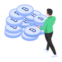 پیش‌نمایش فایل bitcoin-millionaire-10252394 از پک بلاک‌چین و رمزارز