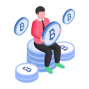 پیش‌نمایش فایل crypto-bitcoin-millionaire-10252400 از پک بلاک‌چین و رمزارز