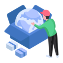 پیش‌نمایش فایل delivering-goods-globally-10254605 از پک لجستیک و ارسال
