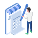 پیش‌نمایش فایل boy-is-preparing-shopping-list-10254470 از پک خرید و تجارت
