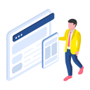 پیش‌نمایش فایل man-showing-responsive-design-10257290 از پک توسعه وب‌سایت