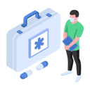 پیش‌نمایش فایل compounder-has-first-aid-kit-10253050 از پک پزشکی و مراقبت‌های بهداشتی