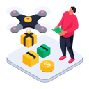 پیش‌نمایش فایل drone-delivery-11512102 از پک تجارت الکترونیک