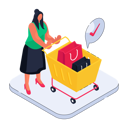 پیش‌نمایش فایل offline-shopping-11512088 از پک تجارت الکترونیک