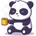 پیش‌نمایش فایل panda-holding-cup-4810323 از پک حیوانات بامزه