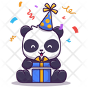 پیش‌نمایش فایل panda-opening-gift-4810330 از پک حیوانات بامزه