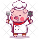 پیش‌نمایش فایل pig-chef-4810319 از پک حیوانات بامزه
