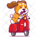 پیش‌نمایش فایل puppy-driving-scooter-4810312 از پک حیوانات بامزه