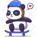 پیش‌نمایش فایل skating-panda-4810326 از پک حیوانات بامزه