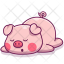 پیش‌نمایش فایل sleeping-pig-4810320 از پک حیوانات بامزه
