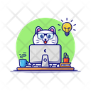 پیش‌نمایش فایل working-cat-7194529 از پک حیوانات خانگی