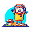 پیش‌نمایش فایل joyful-girl-in-winter-clothes-5082269 از پک فعالیت‌های مردم