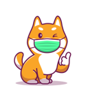 پیش‌نمایش فایل dog-with-face-mask-4238786 از پک حیوان با ماسک صورت