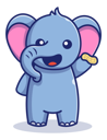 پیش‌نمایش فایل baby-elephant-eating-peanut-4278540 از پک فیل