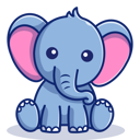 پیش‌نمایش فایل sitting-baby-elephant-4278544 از پک فیل