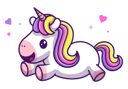پیش‌نمایش فایل baby-unicorn-4278617 از پک تک شاخ