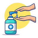 پیش‌نمایش فایل cleaning-hand-with-sanitizer-4619201 از پک شستن دست ها