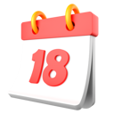 پیش‌نمایش فایل 18-date-5942237 از پک تقویم