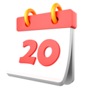 پیش‌نمایش فایل 20-date-5942235 از پک تقویم