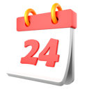 پیش‌نمایش فایل 24-date-5942257 از پک تقویم