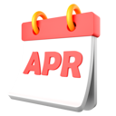 پیش‌نمایش فایل april-5942264 از پک تقویم