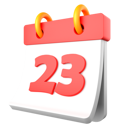 پیش‌نمایش فایل date-23-5942256 از پک تقویم