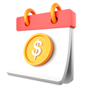 پیش‌نمایش فایل dollar-payment-schedule-5942243 از پک تقویم