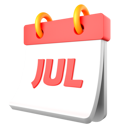 پیش‌نمایش فایل july-5942266 از پک تقویم