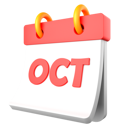 پیش‌نمایش فایل october-5942251 از پک تقویم