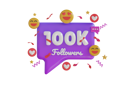 پیش‌نمایش فایل 100k-followers-7383736 از پک دنبال‌کنندگان سپاس