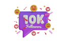 پیش‌نمایش فایل 10k-followers-7383743 از پک دنبال‌کنندگان سپاس