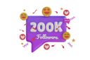پیش‌نمایش فایل 200k-followers-7383735 از پک دنبال‌کنندگان سپاس