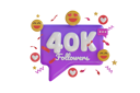 پیش‌نمایش فایل 40k-followers-7383737 از پک دنبال‌کنندگان سپاس